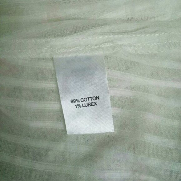 Bella Vere Embroidered Boho Peasant Top Cream - Picture 6 of 8